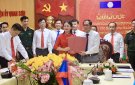 Hội đàm, ký kết thỏa thuận hợp tác giữa hai huyện Quan Sơn, Viêng Xay giai đoạn 2022 - 2025