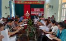Đảng ủy xã Sơn Hà tổ chức hội nghị sơ kết công tác Đảng quý I năm 2023