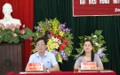 Đại biểu HĐND huyện tiếp xúc cử tri tại xã Sơn Hà