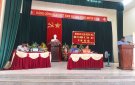 Hội đồng nhân dân xã Sơn Hà tổ chức kỳ họp thứ 7, khóa VII nhiệm kỳ  2016 – 2021